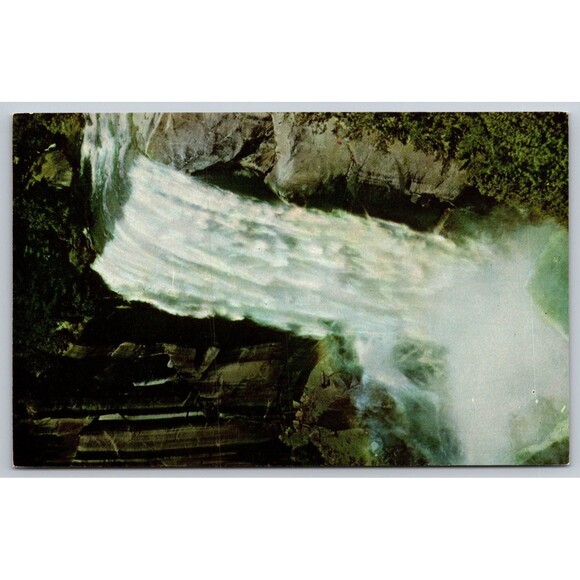 Postcard California Yosemite National Park Vernal Falls Mist Trail Merced River - Picture 2 of 3